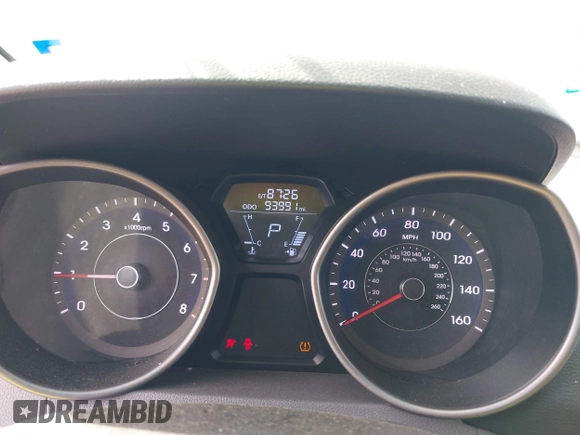2013 Hyundai Elantra Limited with VIN 5NPDH4AEXDH369923, listed as a IAAI auction lot 41950446 with 93,991 mi miles and . Bid and sale history available at DreamBid. Image 7.