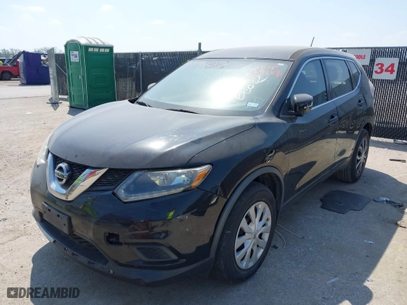 2016 Nissan Rogue S with VIN JN8AT2MT8GW024618, listed as a IAAI auction lot 42035627 with 180,173 mi miles. Bid and sale history available at carsss.com. Image 17.