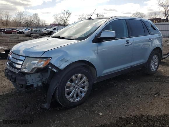 2008 Ford Edge SEL with VIN 2FMDK38C28BB48605, listed as a Copart auction lot 50311405 with 179,387 mi miles and Salvage Title. Bid and sale history available at carsss.com. Image 1.