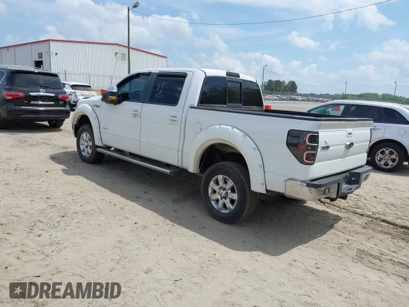 2011 Ford F-150 XLT with VIN 1FTFW1CT5BFC17998, listed as a IAAI auction lot 41968678 with 255,437 mi miles. Bid and sale history available at carsss.com. Image 3.