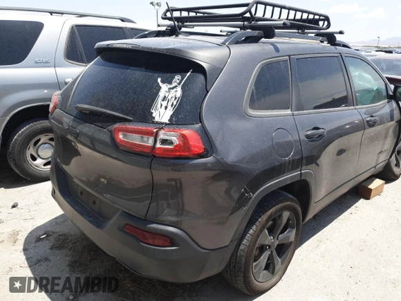 2018 Jeep Cherokee Latitude with VIN 1C4PJLCB9JD595676, listed as a Copart auction lot 54089255 with 103,033 mi miles and Salvage title. Bid and sale history available at DreamBid. Image 6.