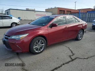 2015 Toyota Camry XLE with VIN 4T1BF1FK8FU971198, listed as a Copart auction lot 51858535 with 75,136 mi miles and Salvage Title. Bid and sale history available at carsss.com. Image 1.