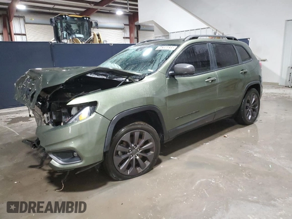 2021 Jeep Cherokee 80th Anniversary with VIN 1C4PJMMX7MD122184, listed as a Copart auction lot 44356835 with 69,297 mi miles and Clean title. Bid and sale history available at DreamBid. Image 1.