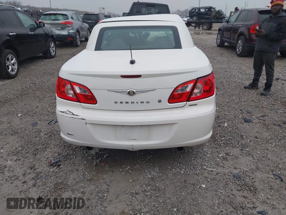 2008 Chrysler Sebring Limited with VIN 1C3LC65M48N289969, listed as a IAAI auction lot 41963154 with Not provided miles and . Bid and sale history available at DreamBid. Image 15.