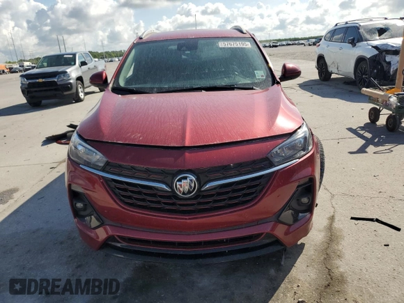 2021 Buick Encore GX Select with VIN KL4MMDSL6MB065928, listed as a Copart auction lot 57675195 with 80,330 mi miles and Salvage title. Bid and sale history available at DreamBid. Image 5.