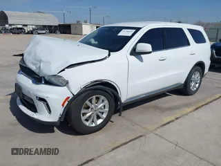 2021 Dodge Durango SXT Plus with VIN 1C4RDHAG9MC659236, listed as a IAAI auction lot 41754168 with 58,232 mi miles and . Bid and sale history available at DreamBid. Image 18.