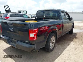 2018 Ford F-150 XL with VIN 1FTEX1CP3JKC39709, listed as a IAAI auction lot 42507999 with 163,478 mi miles and . Bid and sale history available at DreamBid. Image 4.