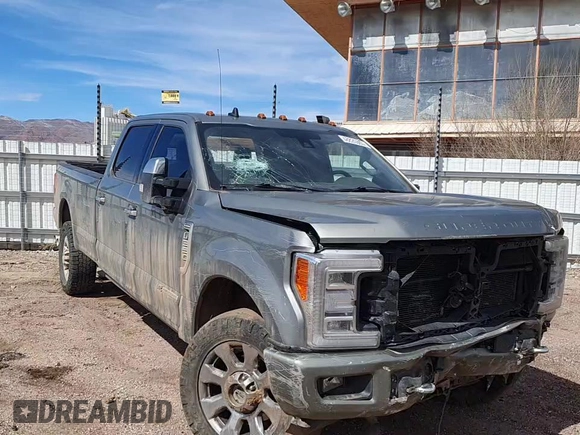 2019 Ford F-350 XL with VIN 1FT8W3BT0KEE83554, listed as a Copart auction lot 48820865 with 198,408 mi miles and Salvage Title. Bid and sale history available at DreamBid. Image 11.