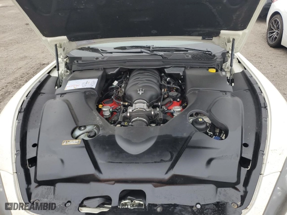 2013 Maserati GranTurismo Sport with VIN ZAM45VLA2D0072081, listed as a Copart auction lot 76554224 with 0 mi miles and Non Repairable. Bid and sale history available at carsss.com. Image 11.