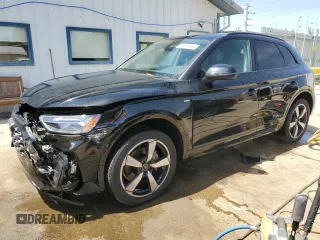 2022 Audi Q5 S line Premium Plus z VIN WA1EAAFY2N2121091, wystawiony jako Copart lot #56504485 z przebiegiem 29 735 mil mil oraz Szkoda całkowita • Salvage title. Historia ofert i sprzedaży dostępna na DreamBid. Obrazek 1.