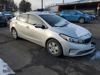 2017 Kia Forte LX with VIN 3KPFK4A70HE017035, listed as a Copart auction lot 45989945 with 87,280 mi miles and Clean Title. Bid and sale history available at carsss.com. Image 4.