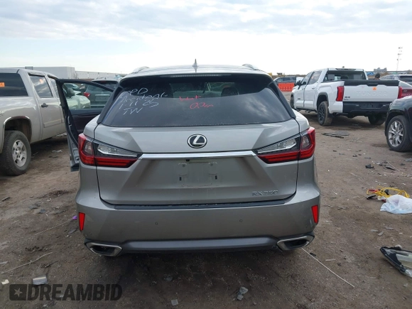 2017 Lexus RX 350 with VIN 2T2ZZMCA6HC092608, listed as a IAAI auction lot 41335034 with 167,997 mi miles and . Bid and sale history available at DreamBid. Image 16.