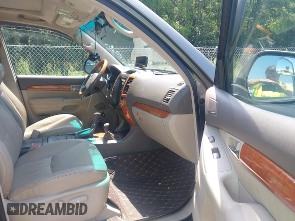 2006 Lexus GX 470 with VIN JTJBT20X560108967, listed as a IAAI auction lot 42702608 with 239,835 mi miles and . Bid and sale history available at DreamBid. Image 5.