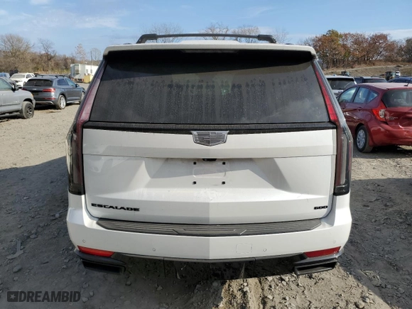 2021 Cadillac Escalade Sport with VIN 1GYS4EKL2MR436460, listed as a Copart auction lot 79443564 with 40,777 mi miles and Salvage Title. Bid and sale history available at carsss.com. Image 6.