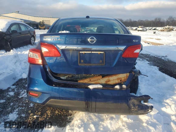 2017 Nissan Sentra SR z VIN 3N1AB7AP5HY317795, wystawiony jako Copart lot #58006745 z przebiegiem 59 563 mil mil oraz Nie do naprawy • Non repairable. Historia ofert i sprzedaży dostępna na DreamBid. Obrazek 6.