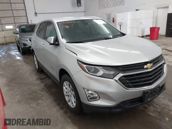 2021 Chevrolet Equinox LT with VIN 3GNAXTEV6MS161013, listed as a IAAI auction lot 41913023 with 68,969 mi miles and . Bid and sale history available at DreamBid. Image 1.
