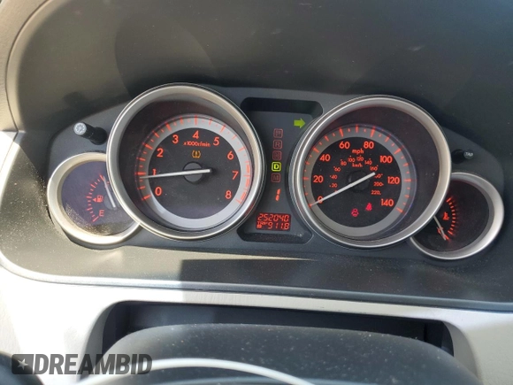 2010 Mazda CX-9 Grand Touring with VIN JM3TB2MA2A0221193, listed as a Copart auction lot 62202795 with 252,040 mi miles and Salvage title. Bid and sale history available at DreamBid. Image 9.