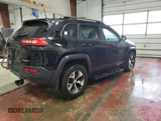 2017 Jeep Cherokee Trailhawk L Plus with VIN 1C4PJMBS9HD218394, listed as a Copart auction lot 49818695 with 73,863 mi miles and Salvage Title. Bid and sale history available at carsss.com. Image 3.