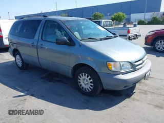 2000 Toyota Sienna LE z VIN 4T3ZF13C9YU175999, wystawiony jako IAAI lot #42438959 z przebiegiem 151 546 mil mil oraz . Historia ofert i sprzedaży dostępna na DreamBid. Obrazek 1.