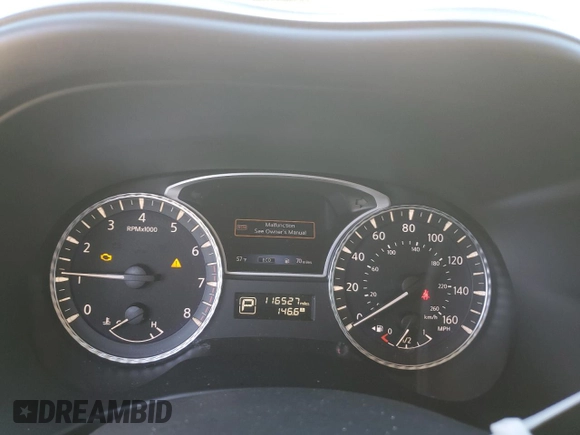 2017 Infiniti QX60 with VIN 5N1DL0MN7HC506235, listed as a Copart auction lot 46171385 with 116,527 mi miles and Salvage Title. Bid and sale history available at carsss.com. Image 9.
