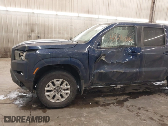 2022 Nissan Frontier S with VIN 1N6ED1EK9NN660944, listed as a IAAI auction lot 41218886 with 30,183 mi miles. Bid and sale history available at carsss.com. Image 6.