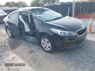 2018 Kia Forte LX with VIN 3KPFK4A72JE246449, listed as a IAAI auction lot 41096242 with 92,539 mi miles. Bid and sale history available at carsss.com. Image 1.