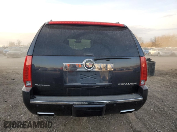 2013 Cadillac Escalade Platinum Edition with VIN 1GYS4DEF3DR205700, listed as a Copart auction lot 41800305 with 42,437 mi miles and Salvage Title. Bid and sale history available at carsss.com. Image 6.