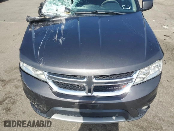 2017 Dodge Journey SXT with VIN 3C4PDDBG7HT592595, listed as a Copart auction lot 60960865 with 116,219 mi miles and Salvage title. Bid and sale history available at DreamBid. Image 12.