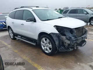 2017 Chevrolet Traverse LT with VIN 1GNKRGKD4HJ324251, listed as a IAAI auction lot 41417741 with 216,641 mi miles and . Bid and sale history available at DreamBid. Image 1.