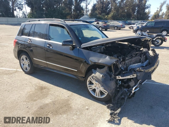 2015 Mercedes-Benz GLK 350 with VIN WDCGG5HBXFG437852, listed as a Copart auction lot 78030464 with 61,253 mi miles and Salvage Title. Bid and sale history available at DreamBid. Image 4.