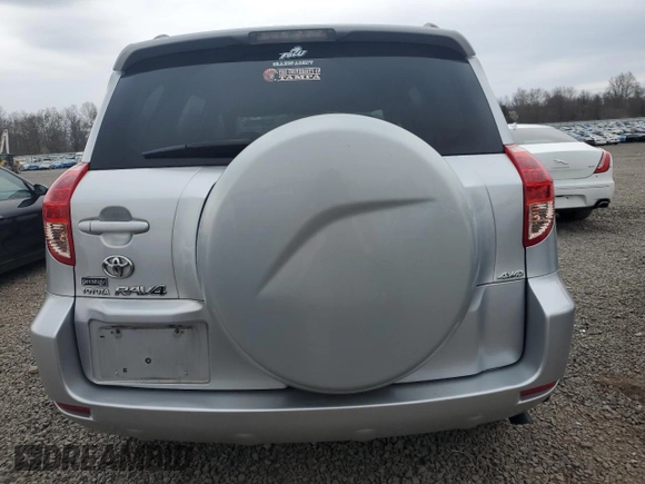 2008 Toyota RAV4 with VIN JTMBK33V685061265, listed as a Copart auction lot 52308535 with 104,609 mi miles and Salvage Title. Bid and sale history available at carsss.com. Image 6.