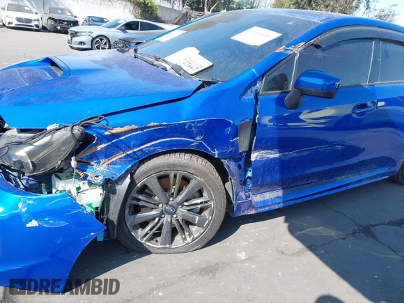 2020 Subaru WRX with VIN JF1VA1A6XL9830888, listed as a IAAI auction lot 41684685 with 56,855 mi miles. Bid and sale history available at carsss.com. Image 6.