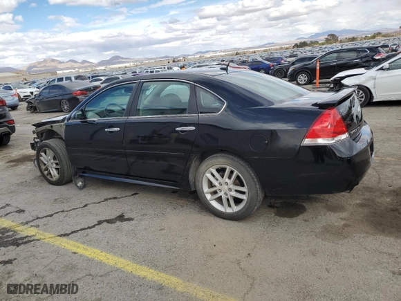2014 Chevrolet Impala Limited LTZ with VIN 2G1WC5E33E1167216, listed as a Copart auction lot 48060185 with 134,254 mi miles and Salvage Title. Bid and sale history available at carsss.com. Image 2.