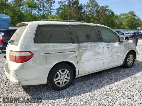2006 Honda Odyssey EX-L with VIN 5FNRL38786B459935, listed as a Copart auction lot 53476065 with 238,034 mi miles and Clean Title. Bid and sale history available at carsss.com. Image 3.