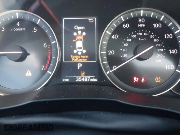2018 Lexus ES 350 with VIN 58ABK1GG4JU081479, listed as a IAAI auction lot 41363284 with 35,487 mi miles and . Bid and sale history available at DreamBid. Image 16.