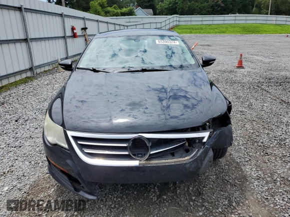 2012 Volkswagen CC Sport PZEV with VIN WVWMP7AN8CE506148, listed as a Copart auction lot 65390324 with 110,756 mi miles and Salvage Title. Bid and sale history available at carsss.com. Image 5.