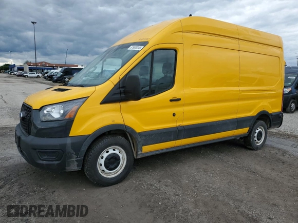 2023 Ford Transit Cargo z VIN 1FTBR1X81PKA73943, wystawiony jako Copart lot #60577215 z przebiegiem 74 975 mil mil oraz Szkoda całkowita • Salvage title. Historia ofert i sprzedaży dostępna na DreamBid. Obrazek 1.