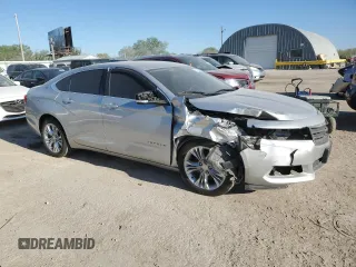 2015 Chevrolet Impala LT with VIN 2G1125S37F9141836, listed as a Copart auction lot 53123255 with 112,609 mi miles and Salvage Title. Bid and sale history available at DreamBid. Image 4.