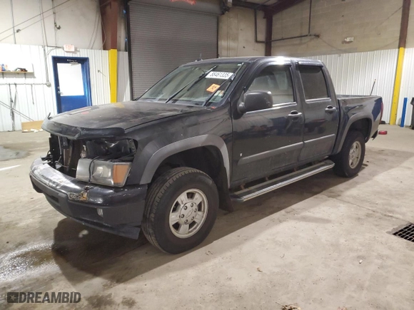 2008 Chevrolet Colorado LT w/1LT with VIN 1GCDT13EX88119077, listed as a Copart auction lot 88461335 with 201,477 mi miles and Salvage Title. Bid and sale history available at carsss.com. Image 1.