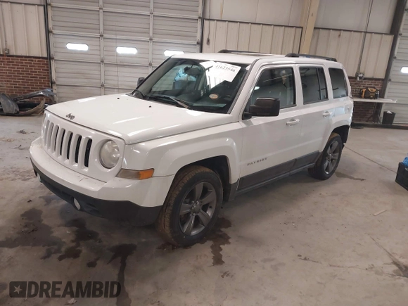 2014 Jeep Patriot Latitude with VIN 1C4NJPFA3ED739925, listed as a IAAI auction lot 41623546 with 130,374 mi miles and . Bid and sale history available at carsss.com. Image 17.