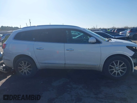 2015 Buick Enclave Leather with VIN 5GAKRBKD9FJ243384, listed as a IAAI auction lot 41204989 with 135,210 mi miles and . Bid and sale history available at carsss.com. Image 14.