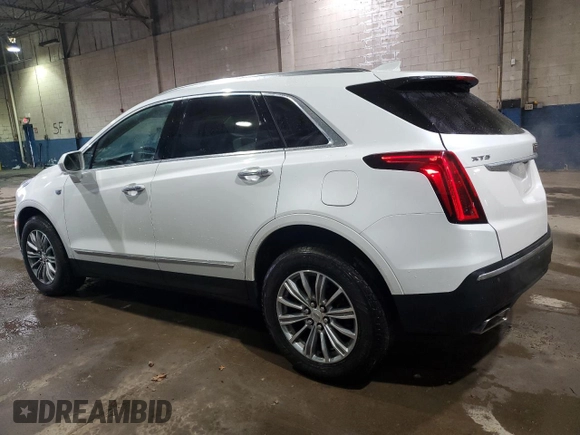 2017 Cadillac XT5 Luxury FWD with VIN 1GYKNBRS5HZ114913, listed as a Copart auction lot 43122805 with 138,977 mi miles and Clean Title. Bid and sale history available at carsss.com. Image 2.