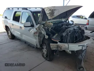 2002 Chevrolet Suburban Z71 with VIN 3GNFK16Z52G356496, listed as a Copart auction lot 61204945 with 260,121 mi miles and Salvage title. Bid and sale history available at DreamBid. Image 4.