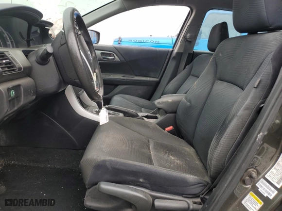 2014 Honda Accord Sedan LX with VIN 1HGCR2F38EA006373, listed as a Copart auction lot 47965585 with 118,968 mi miles and Salvage Title. Bid and sale history available at carsss.com. Image 7.
