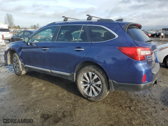 2017 Subaru Outback Touring with VIN 4S4BSETC4H3360321, listed as a Copart auction lot 85980304 with 61,796 mi miles and Salvage Title. Bid and sale history available at carsss.com. Image 2.