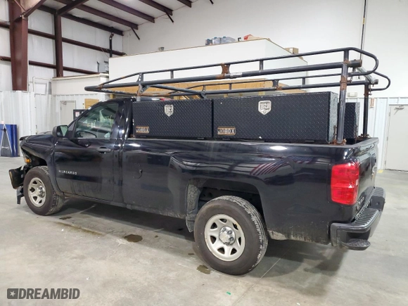 2018 Chevrolet Silverado 1500 LS with VIN 1GCNCNEH6JZ114476, listed as a Copart auction lot 81724414 with 141,602 mi miles and Salvage Title. Bid and sale history available at carsss.com. Image 2.