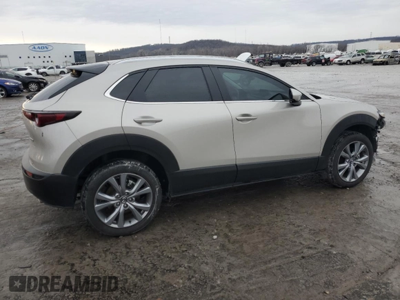 2023 Mazda CX-30 S Carbon Edition with VIN 3MVDMBCM5PM585339, listed as a Copart auction lot 43573935 with 12,676 mi miles and Salvage Title. Bid and sale history available at DreamBid. Image 3.