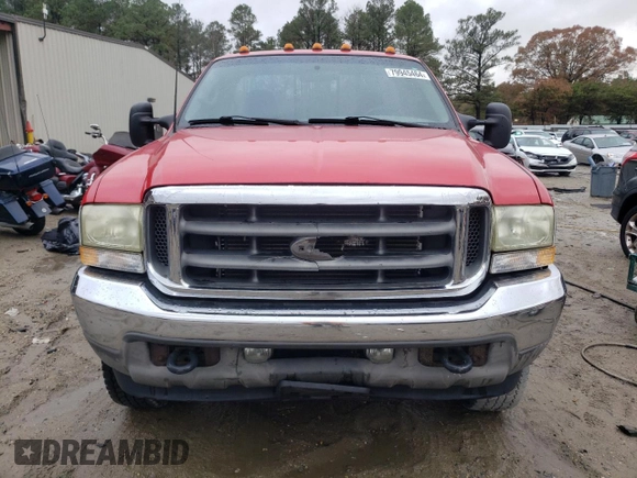 2002 Ford Super Duty F-250 XL with VIN 1FTNF21LX2EC88186, listed as a Copart auction lot 79945464 with 108,754 mi miles and Salvage Title. Bid and sale history available at carsss.com. Image 5.