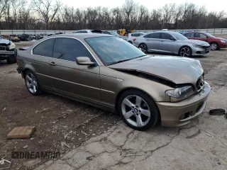 2006 BMW 3 Series 325Ci with VIN WBABD334X6PL09095, listed as a Copart auction lot 88348015 with 126,406 mi miles and Salvage Title. Bid and sale history available at carsss.com. Image 4.
