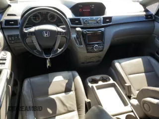 2015 Honda Odyssey EX-L with VIN 5FNRL5H66FB102871, listed as a Copart auction lot 49320715 with 169,650 mi miles and Salvage Title. Bid and sale history available at DreamBid. Image 8.